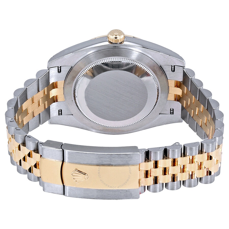 Rolex Datejust 41 Silver Dial Steel and 18K Yellow Gold Jubilee Bracelet Men's Watch 126303SSJ - 3
