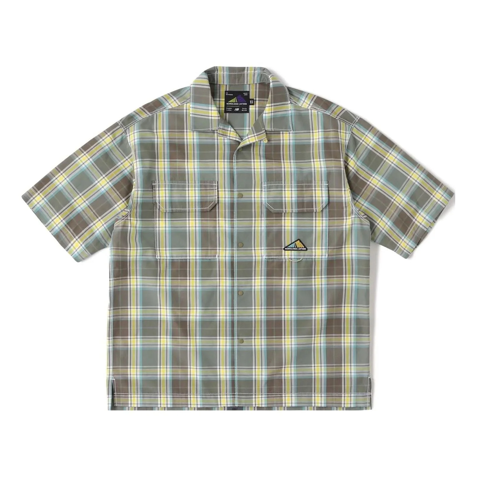 New Balance MT1996 Short Sleeve Shirt 'Dark Moss' AMT35096-DMO - 1