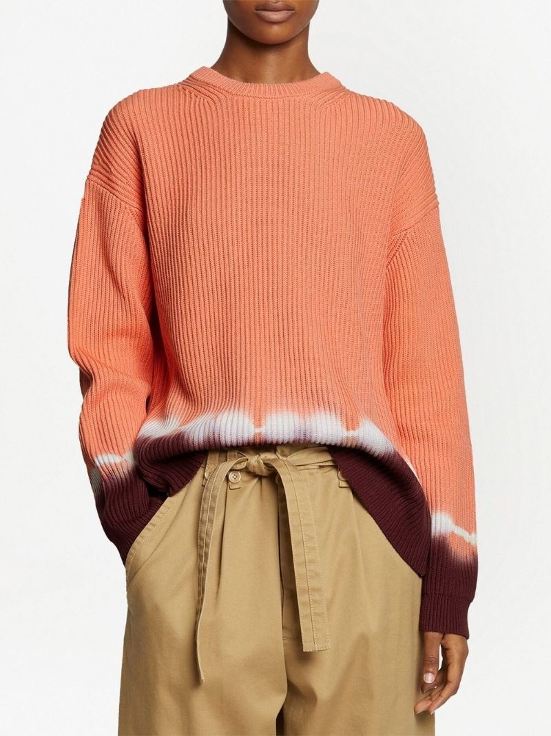 dip-dye knitted jumper - 5