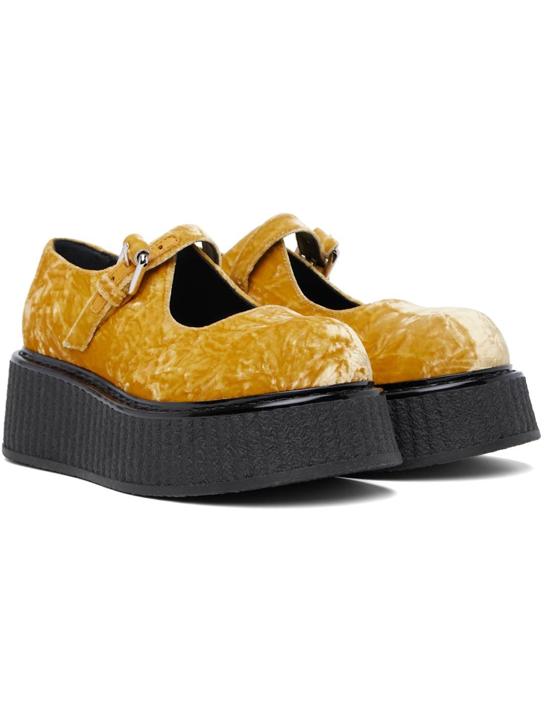 Yellow Olivia Loafers - 4