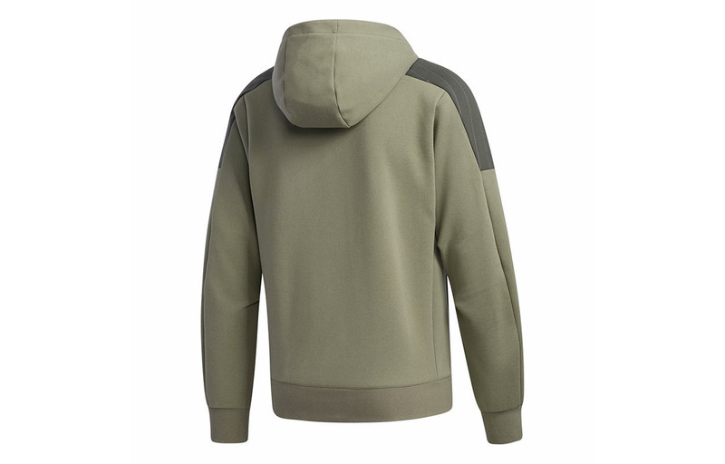 adidas adidas Th Htt Peach hooded casual Jacket Green GM4421 outlook