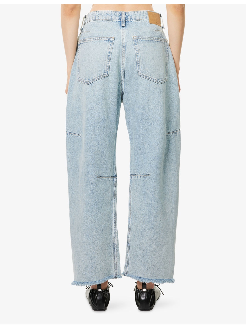 Charlie Barrel-Leg High-Rise Jeans - 4