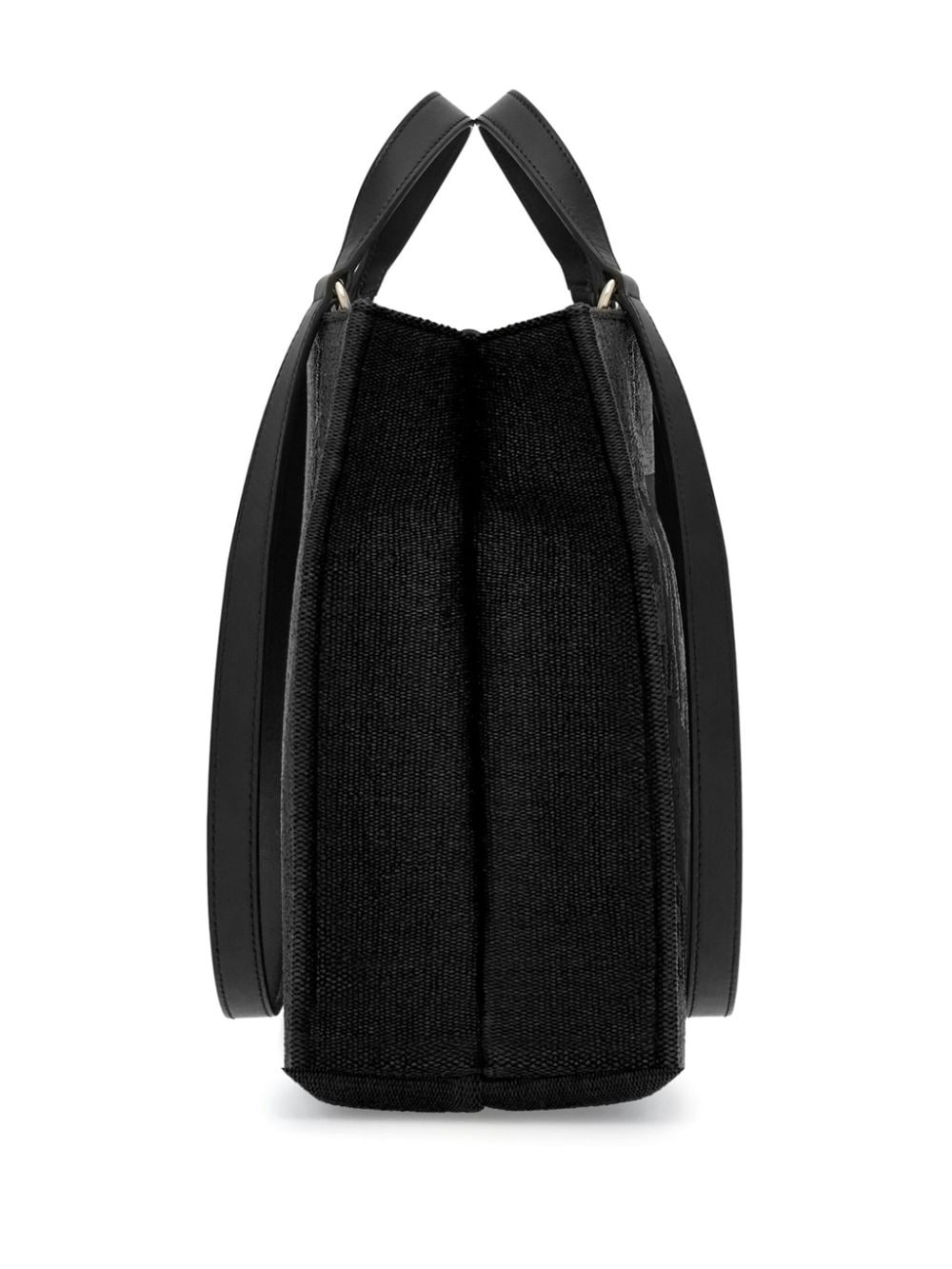 medium Venna logo-embroidered tote bag - 7