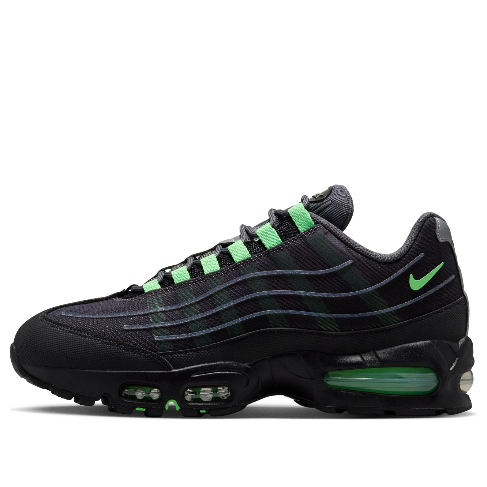 Nike Air Max 95 Big Bubble 'Iron Grey Illusion Green' IH7853-004 - 1