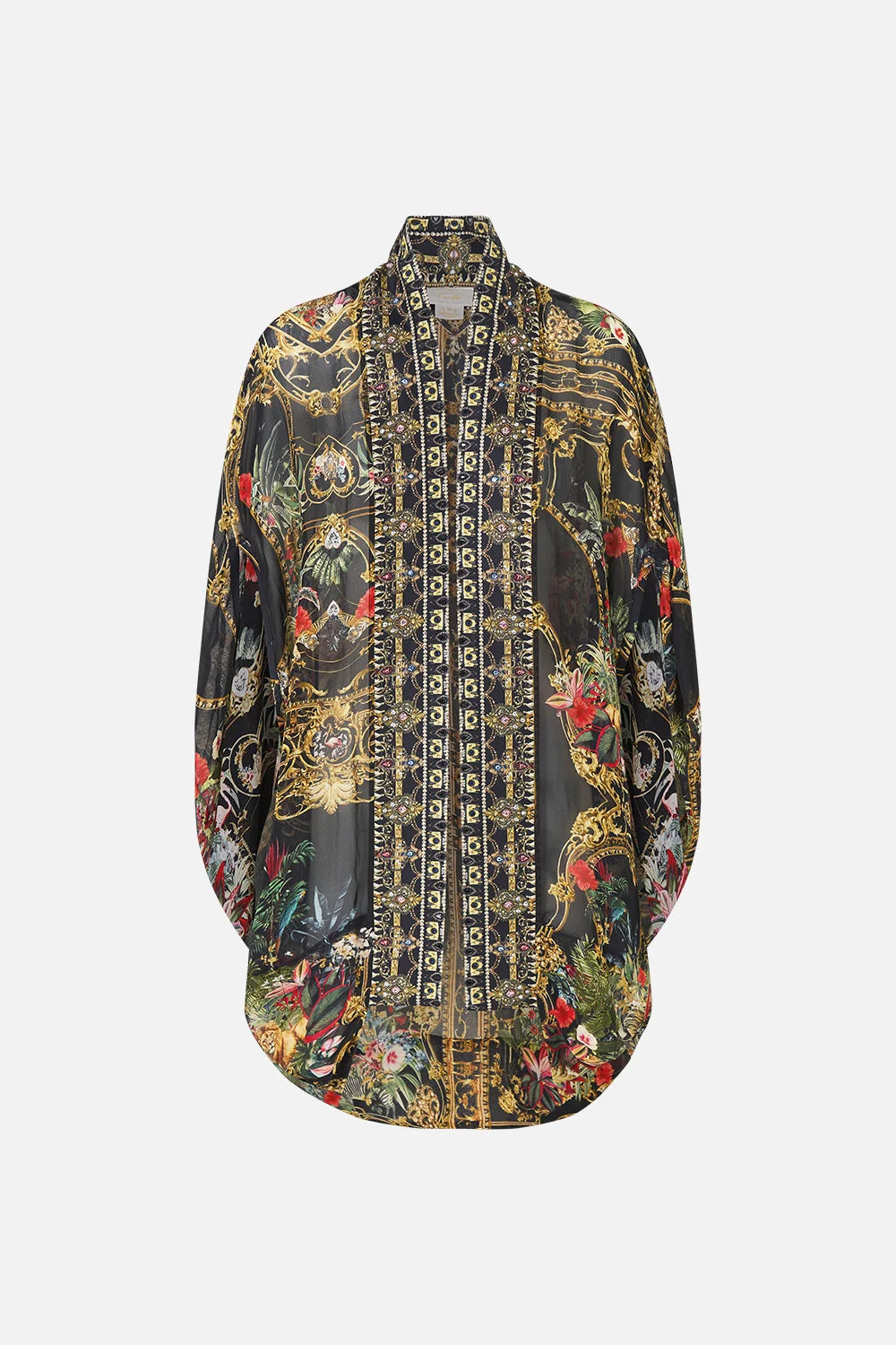 OPEN FRONT CARDI CAPE PALACE ZOOLOGY - 1
