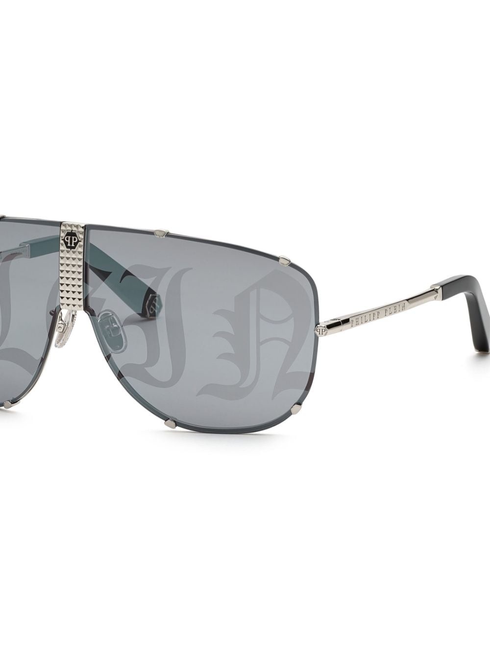 Stud pilot-frame sunglasses - 5