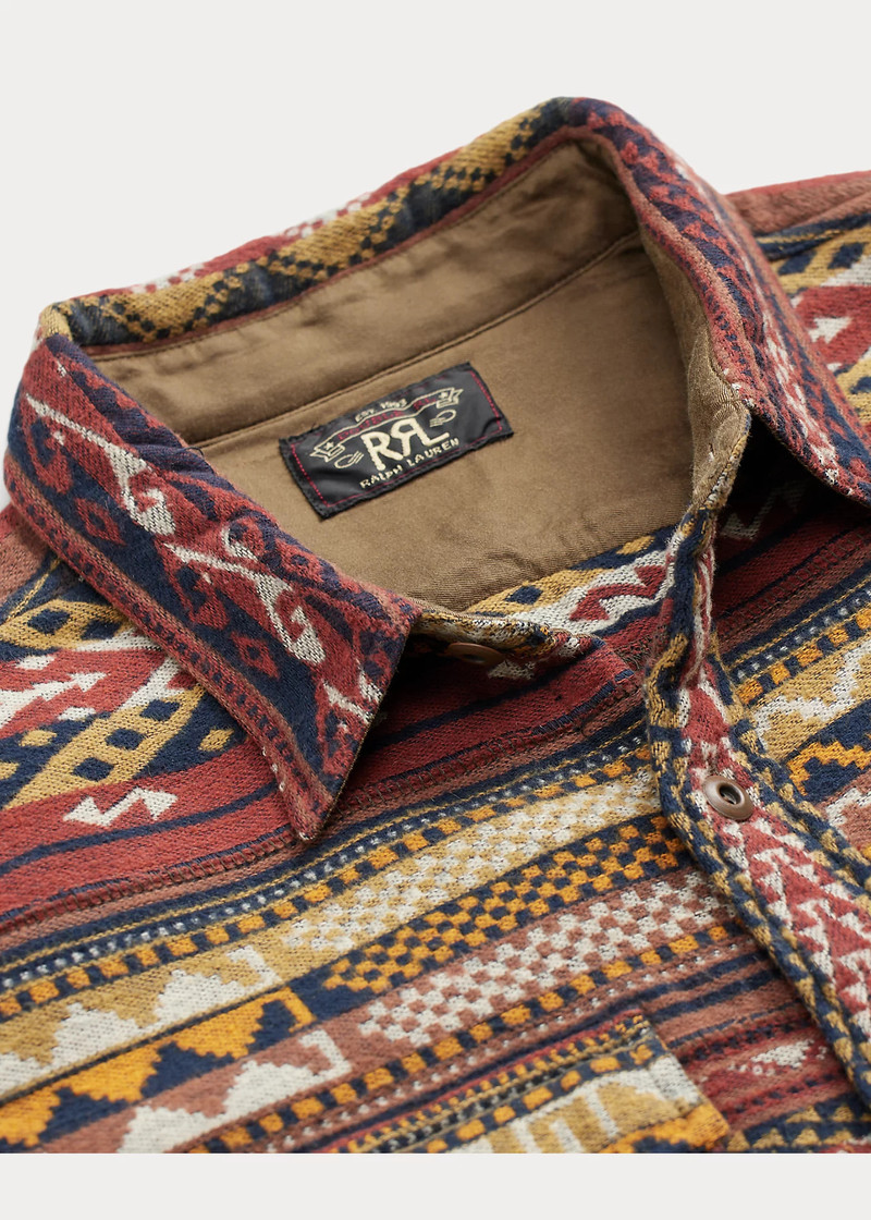 Patchwork Jacquard Workshirt 3
