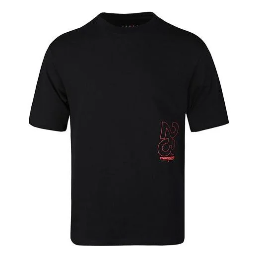 Air Jordan 23 Enginereed Round Neck Short Sleeve Black CN3104-010 - 1
