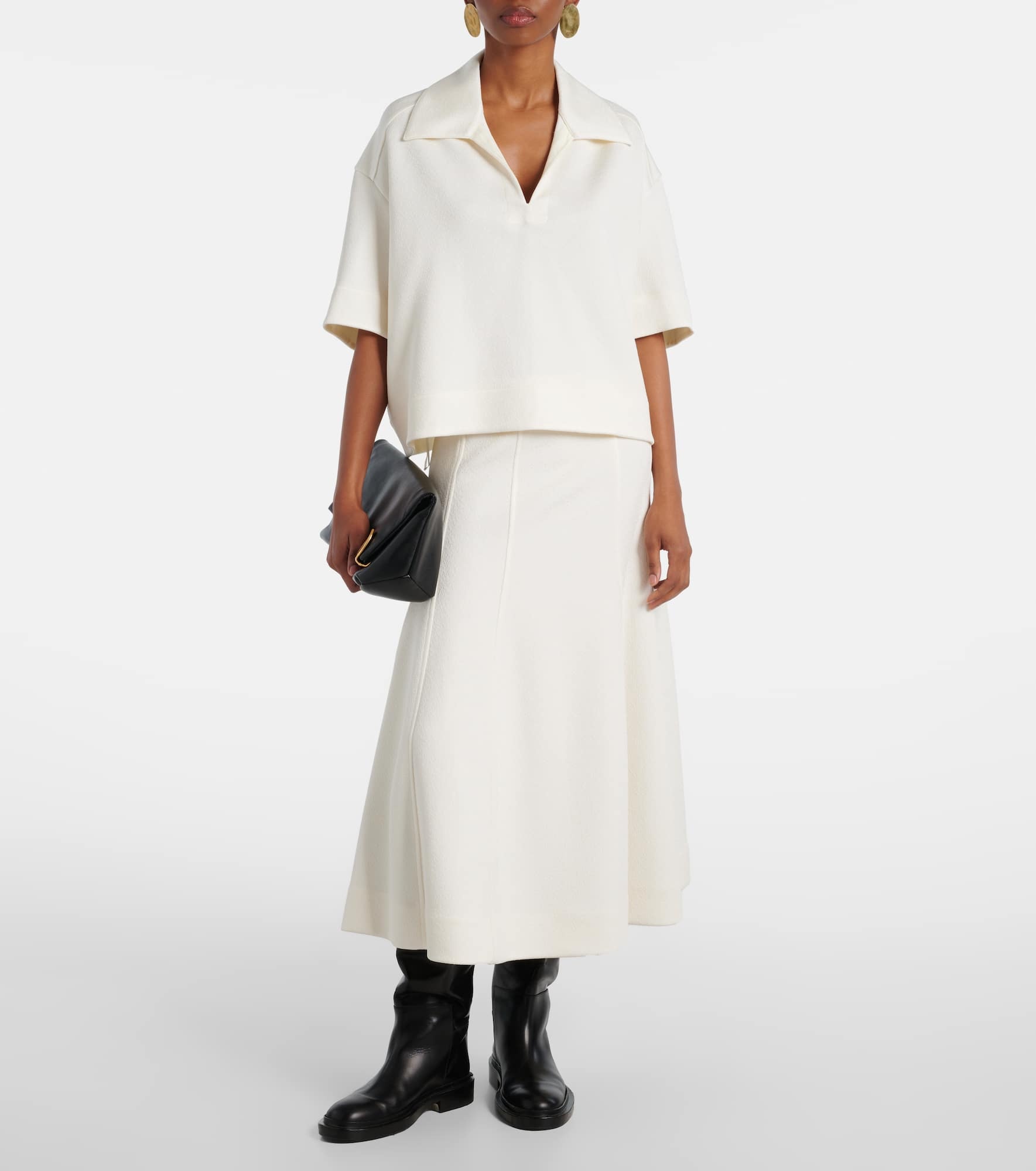 Knitted midi skirt - 2