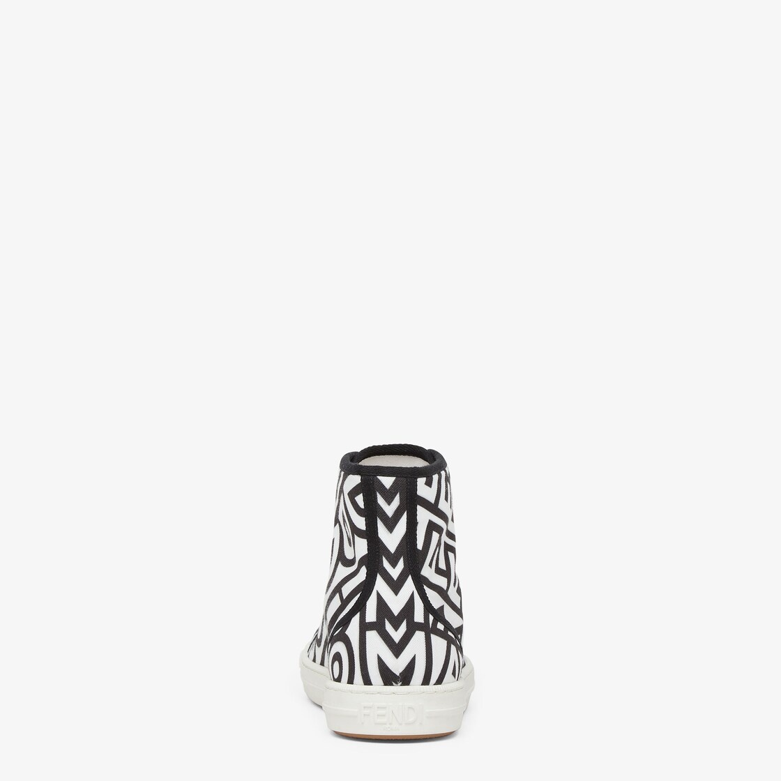 Two-tone canvas Fendi Roma Capsule high-tops - 3