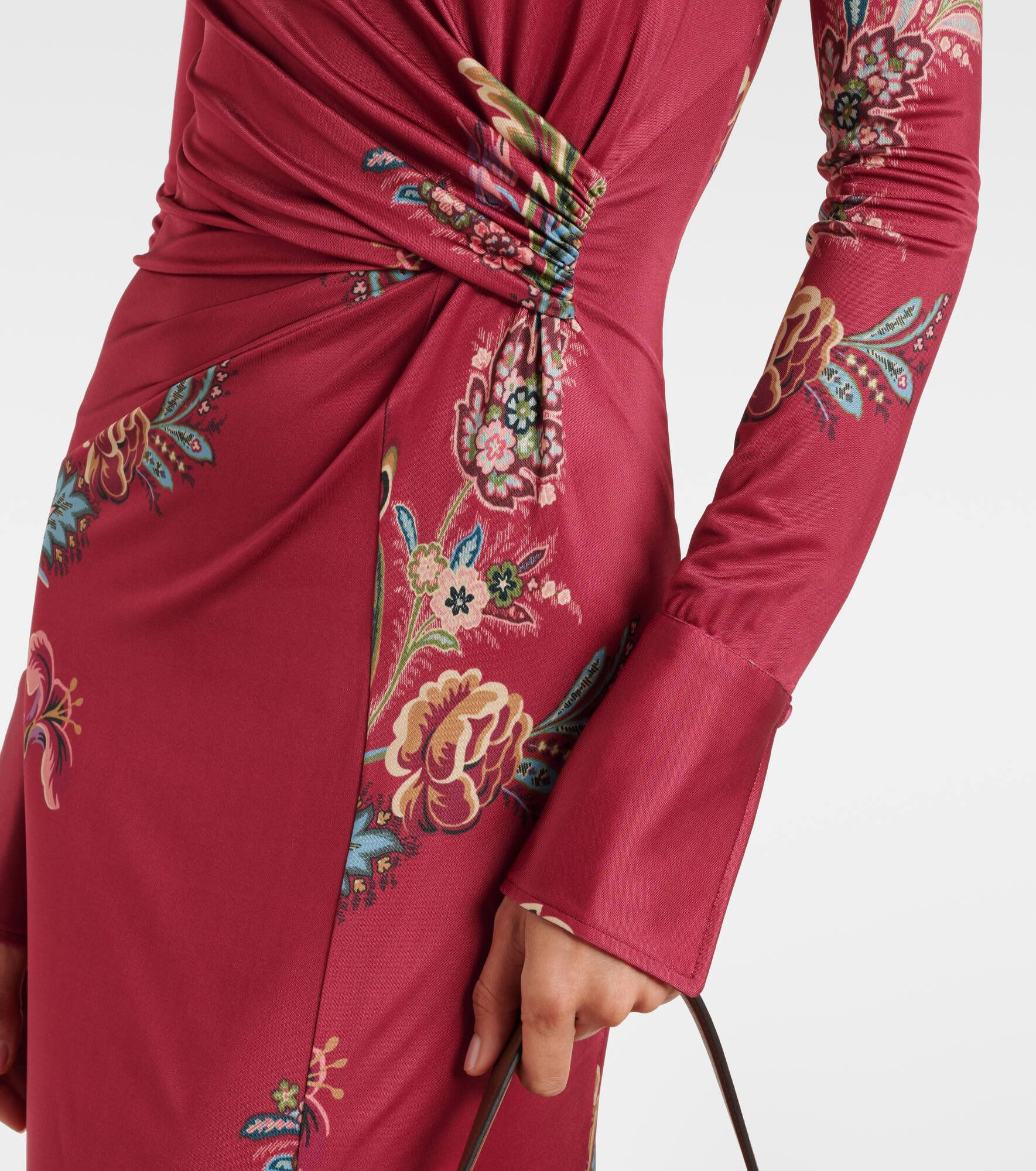 Printed midi dress - 5