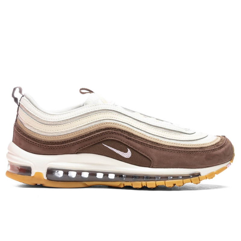 NIKE AIR MAX 97 PREMIUM - MEDIUM BROWN/PINK FOAM/MUSHROOM - 1