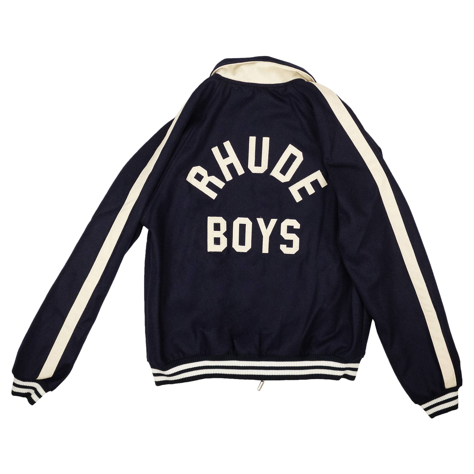 Rhude Signature Bomber 'Navy' - 2