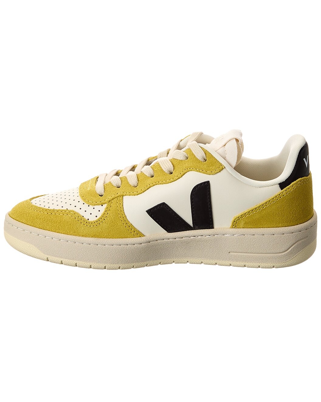 VEJA V-10 Prime Suede & Leather Sneaker - 2