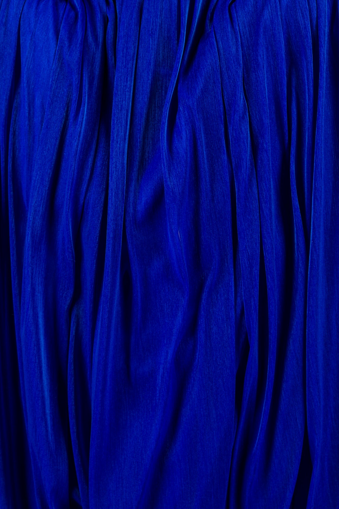 GATHERED SILK SKIRT - 5