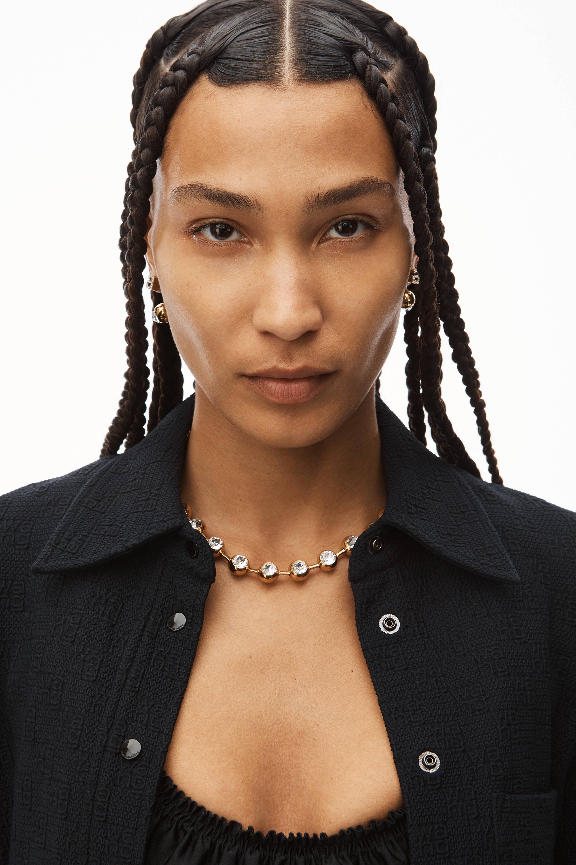 BALL CHAIN NECKLACE IN STAINLESS STEEL - 3