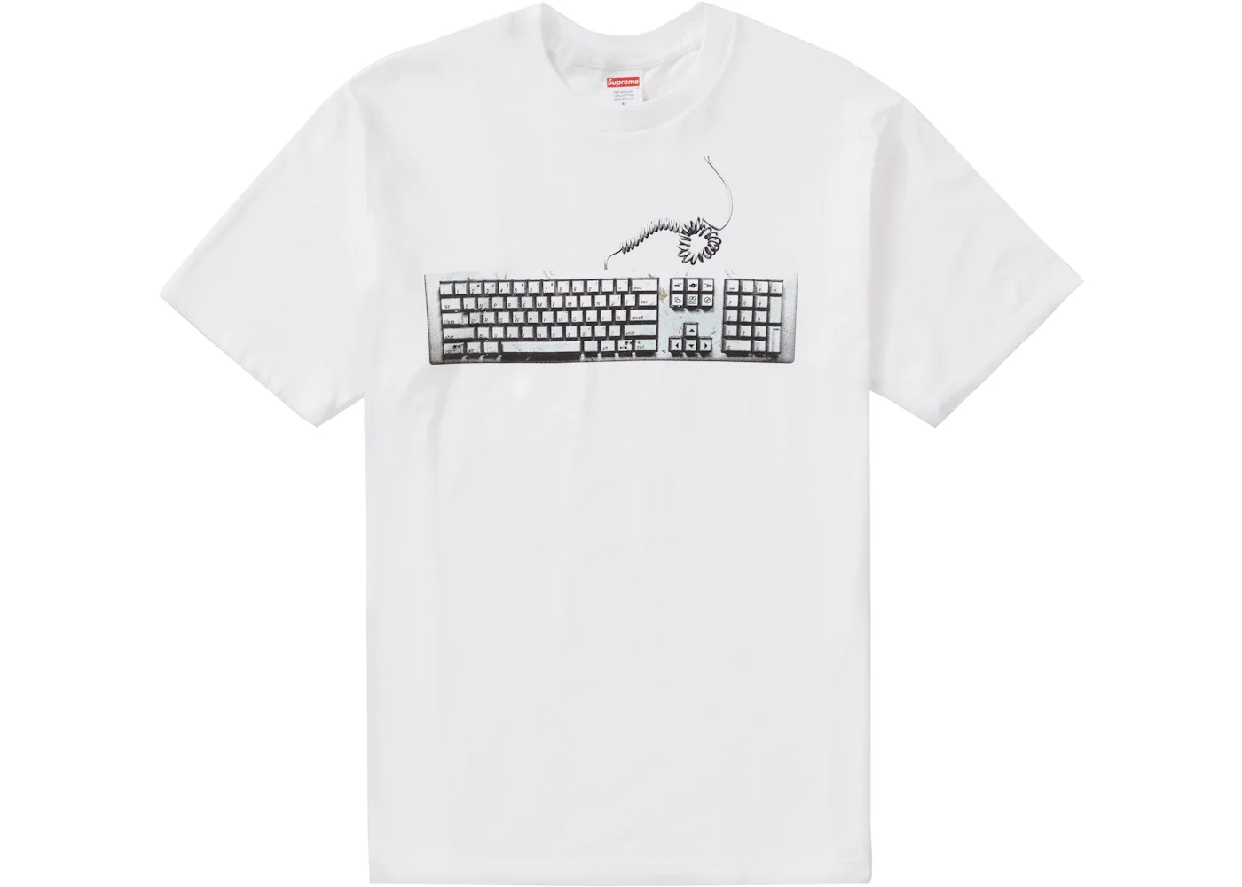 Supreme Keyboard Tee White - 1