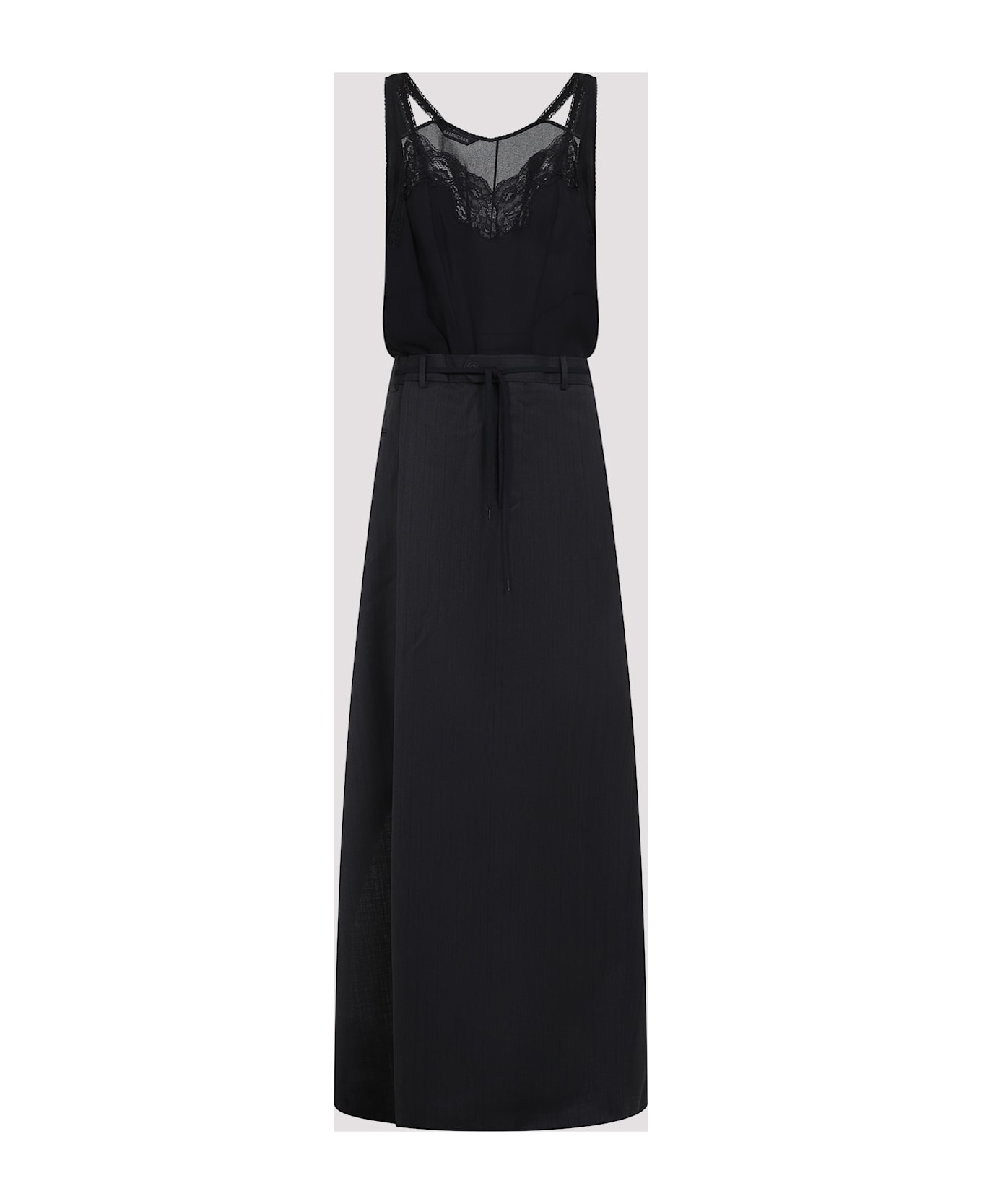 Patched Slip Dress - 3