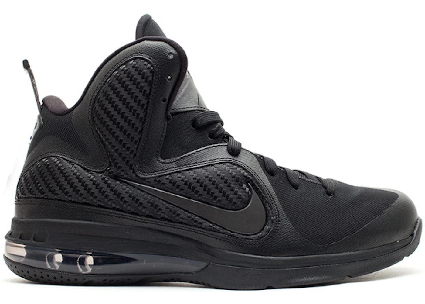 Nike LeBron 9 Triple Black - 1