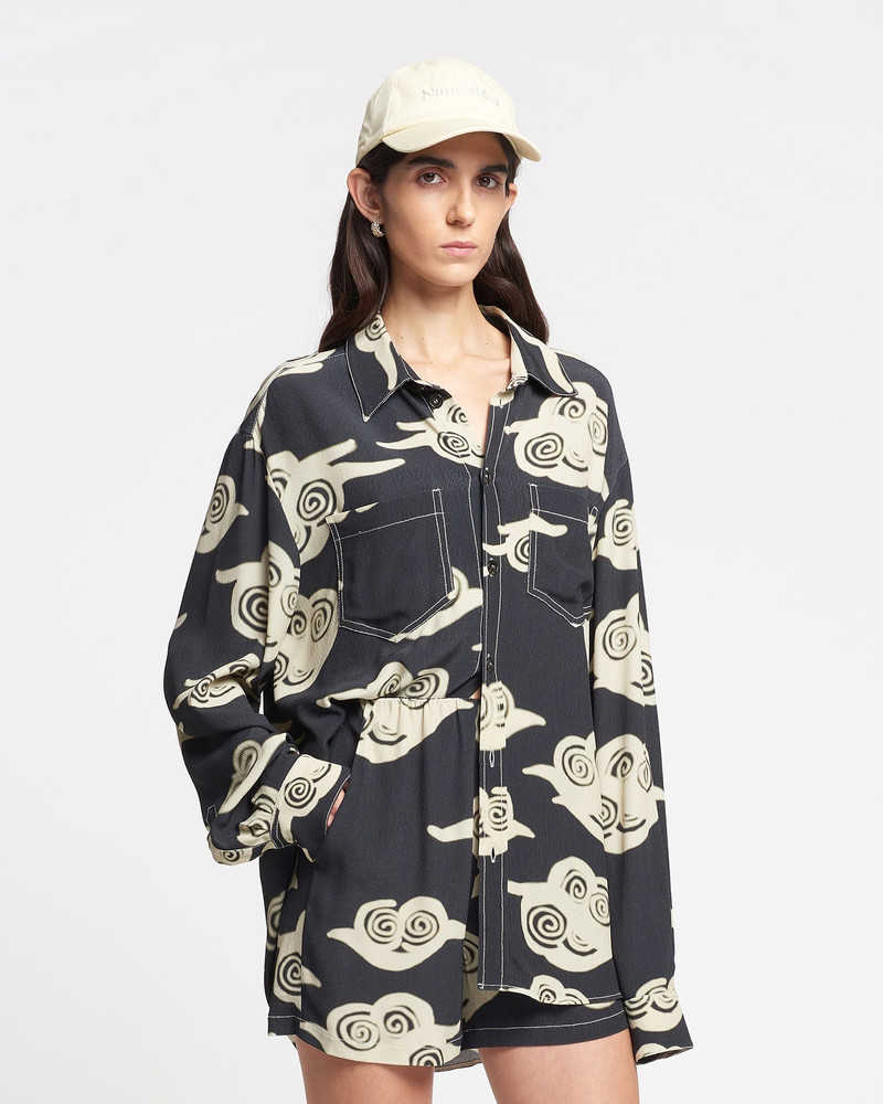 Printed Crepe Shirt 1