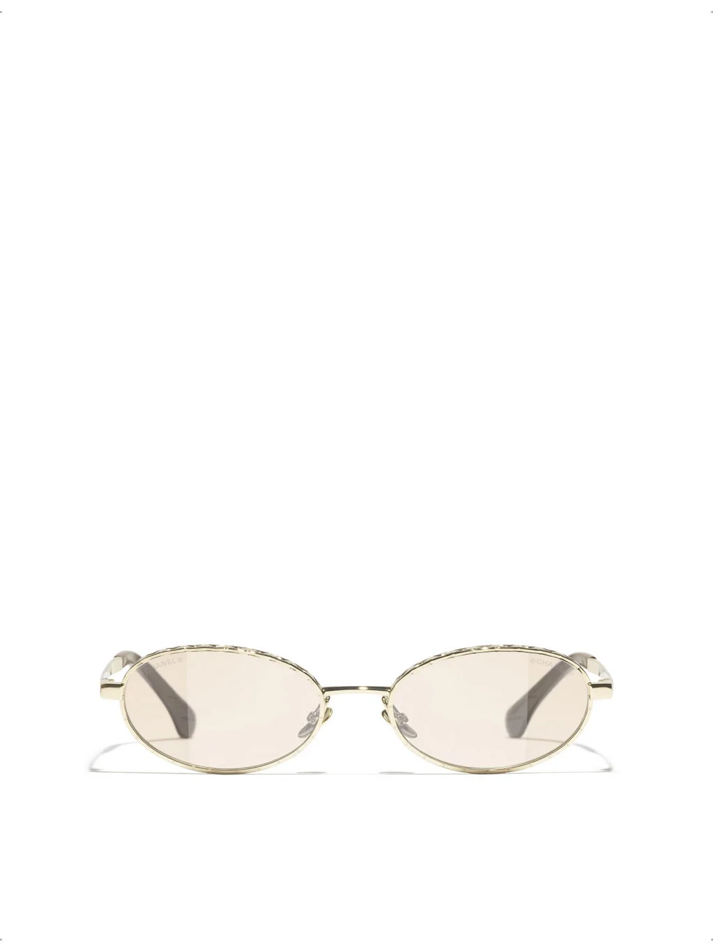 CH2227S Oval-Frame Metal Sunglasses - 1
