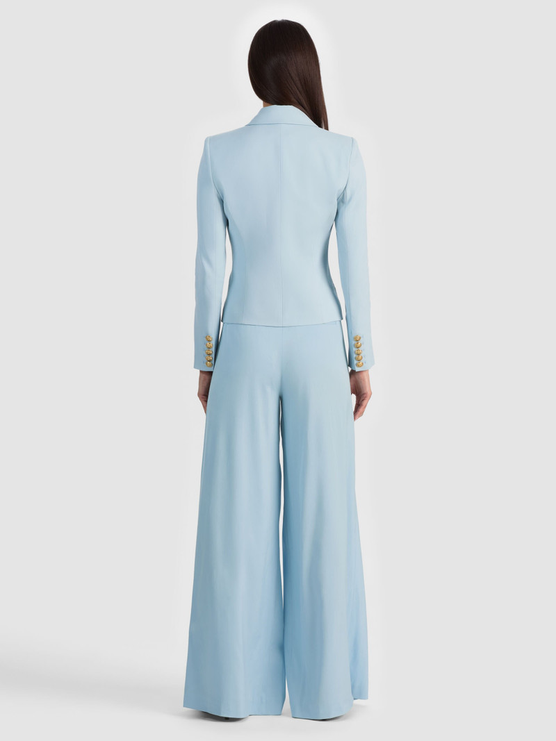 Alice + Olivia SABLE DOUBLE BREASTED CROPPED BLAZER outlook