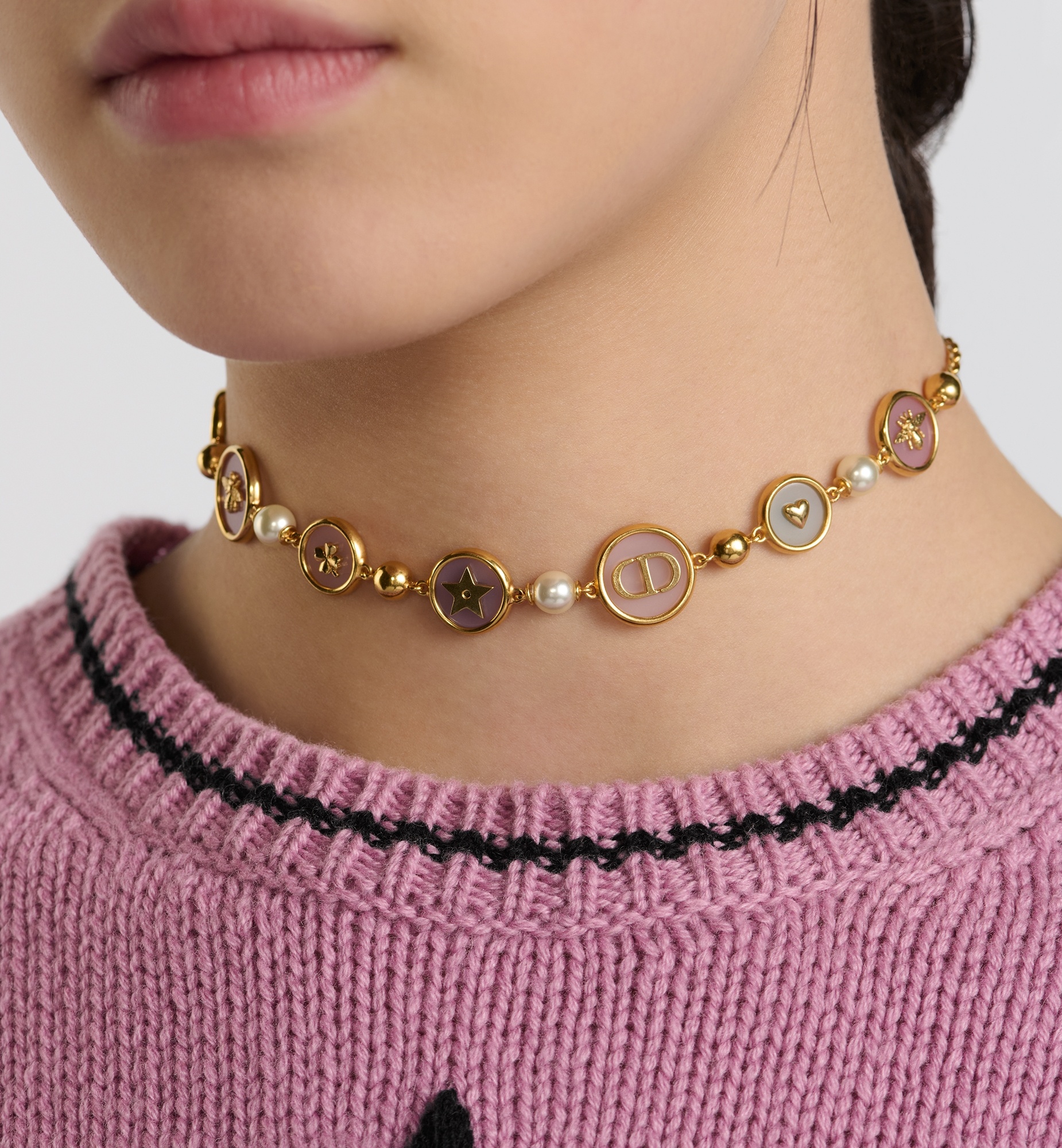 【すぐ届く/プレゼントにも★】Dior D-Luck ショートネックレス Dior D-Luck Short Necklace | dior | REVERSIBLE