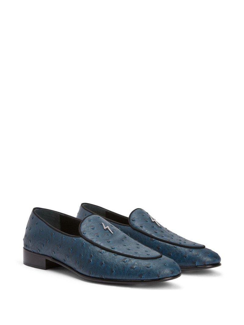 Giuseppe Zanotti Rudolph leather loafers outlook