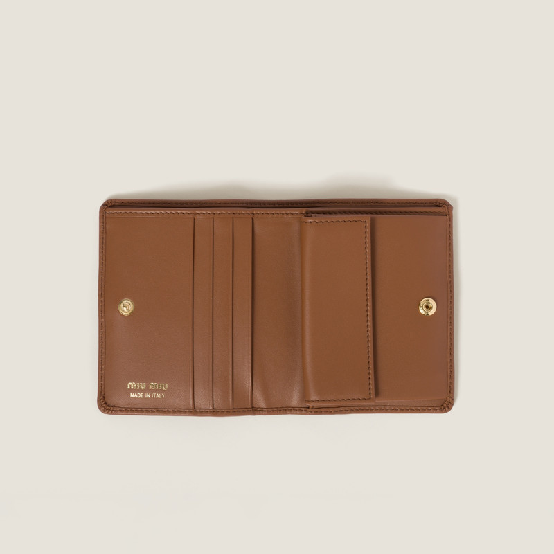 Miu Miu Small leather wallet outlook