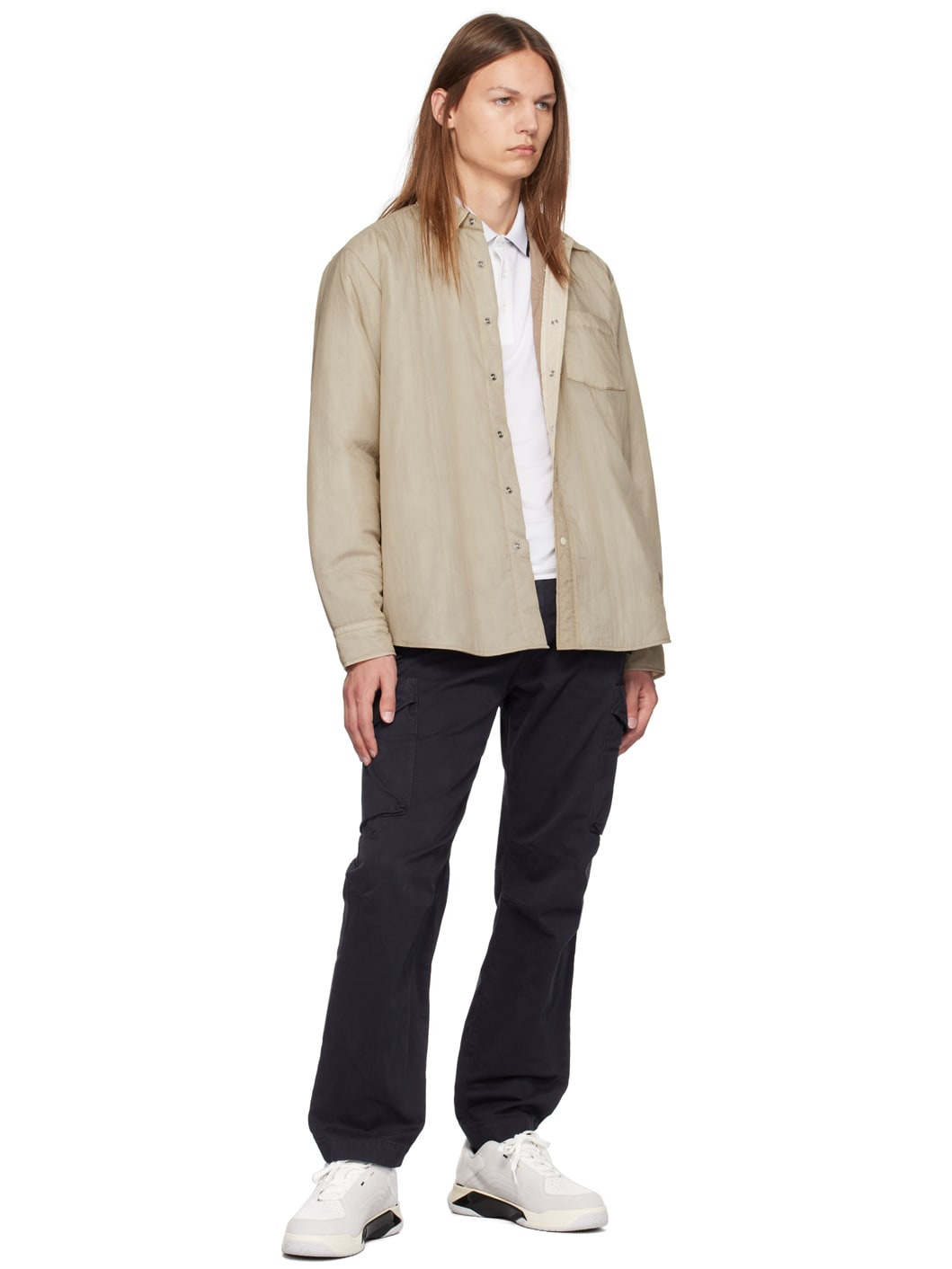 White Courtstride Sneakers - 5