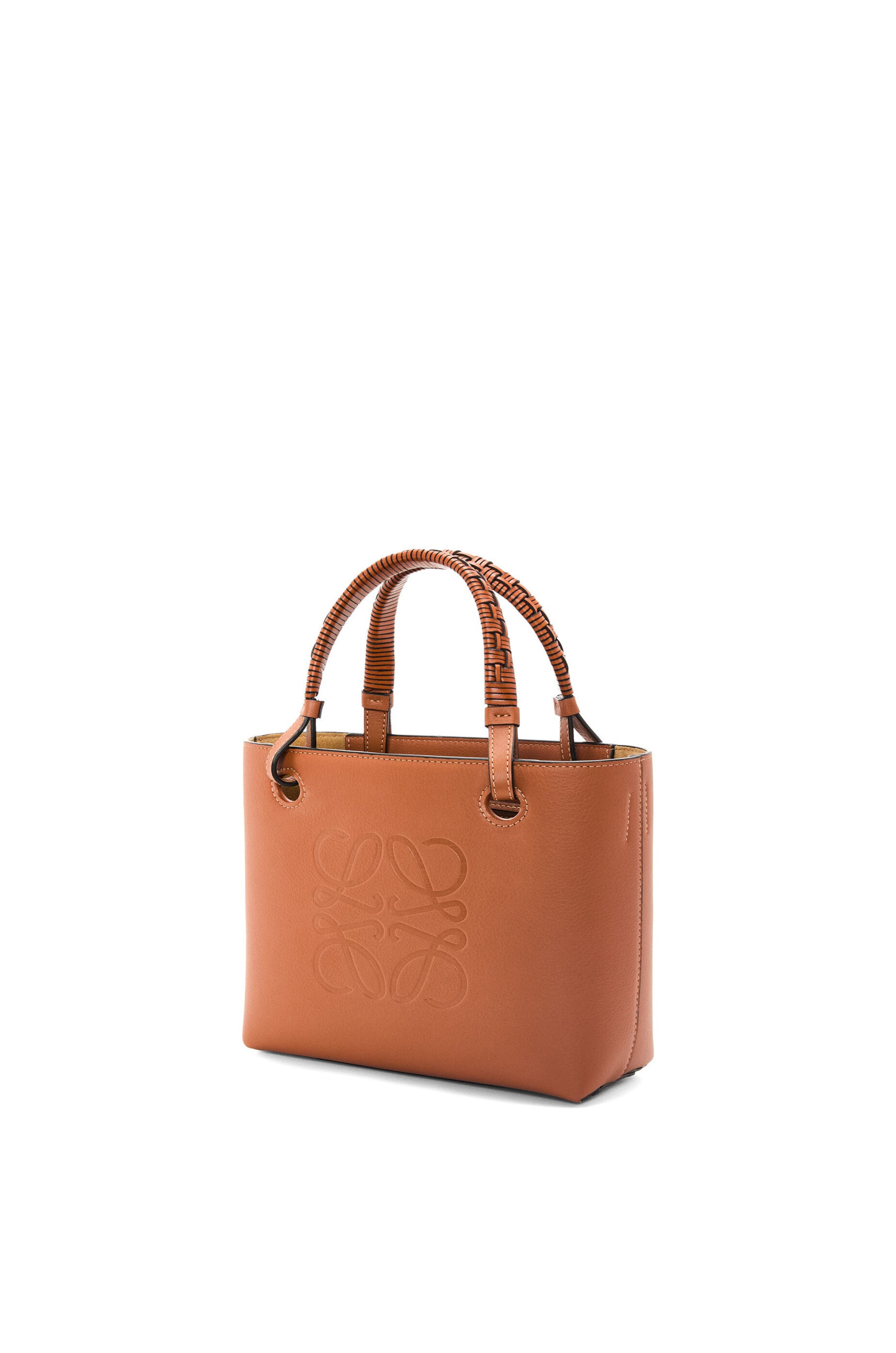 Mini Anagram Tote in classic calfskin - 2