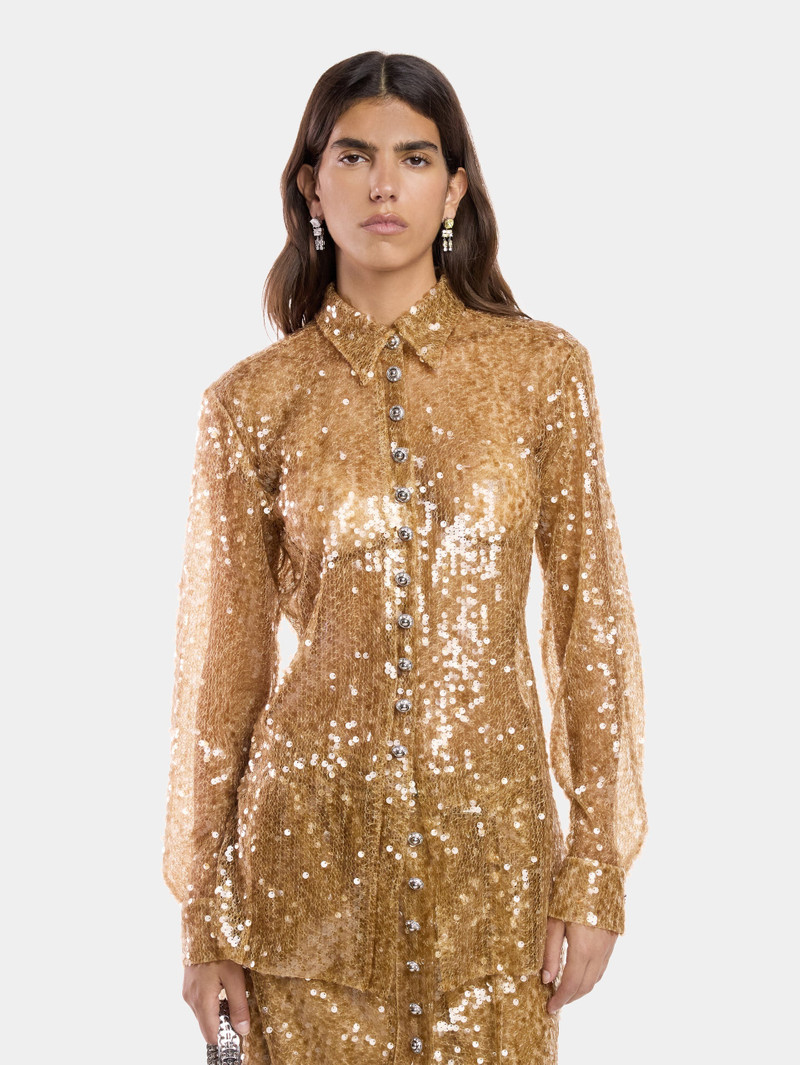 SEQUIN-EMBROIDERED SHIRT 3