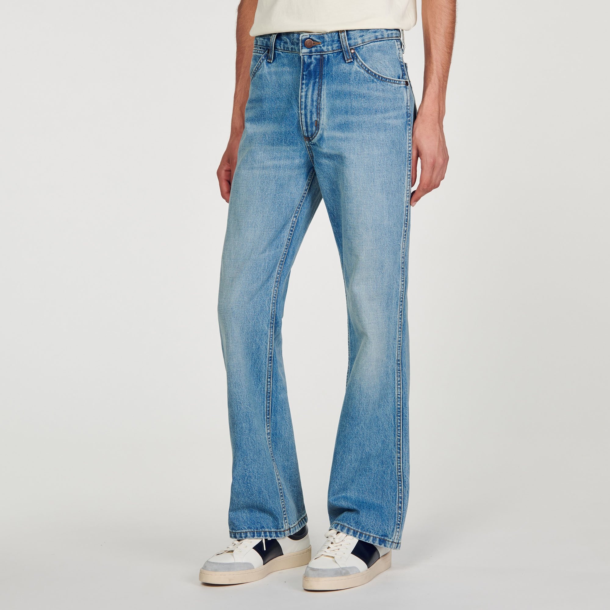 SANDROXWRANGLER FADED JEANS - 5
