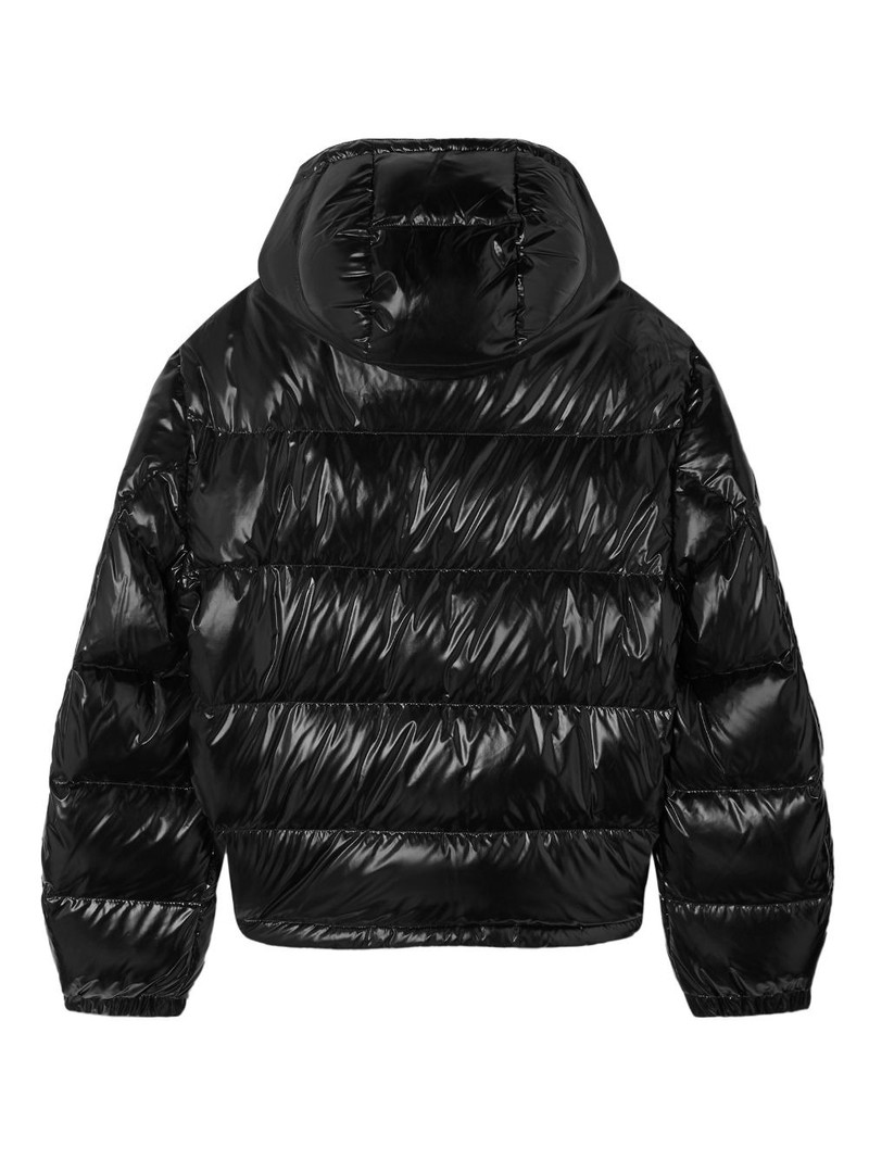 VERSACE hooded puffer jacket outlook