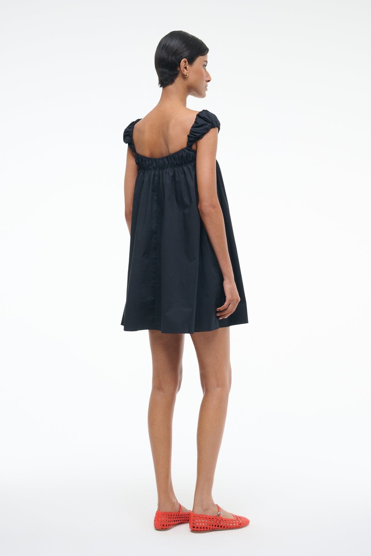 STAUD BEAU DRESS BLACK - 4
