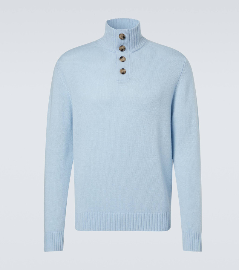 Wool and cashmere turtleneck sweater 1