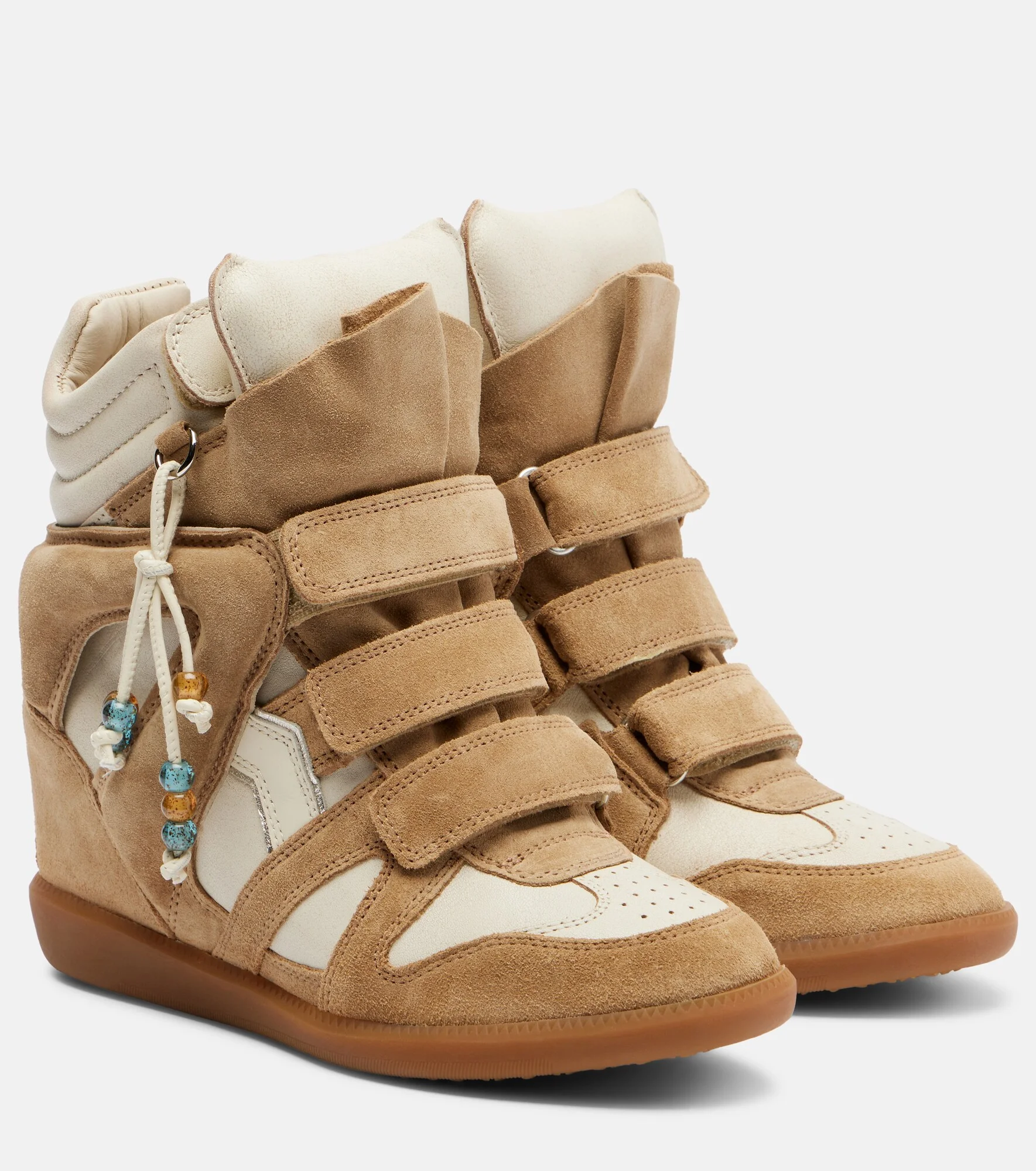 Bekett suede high-top sneakers - 1