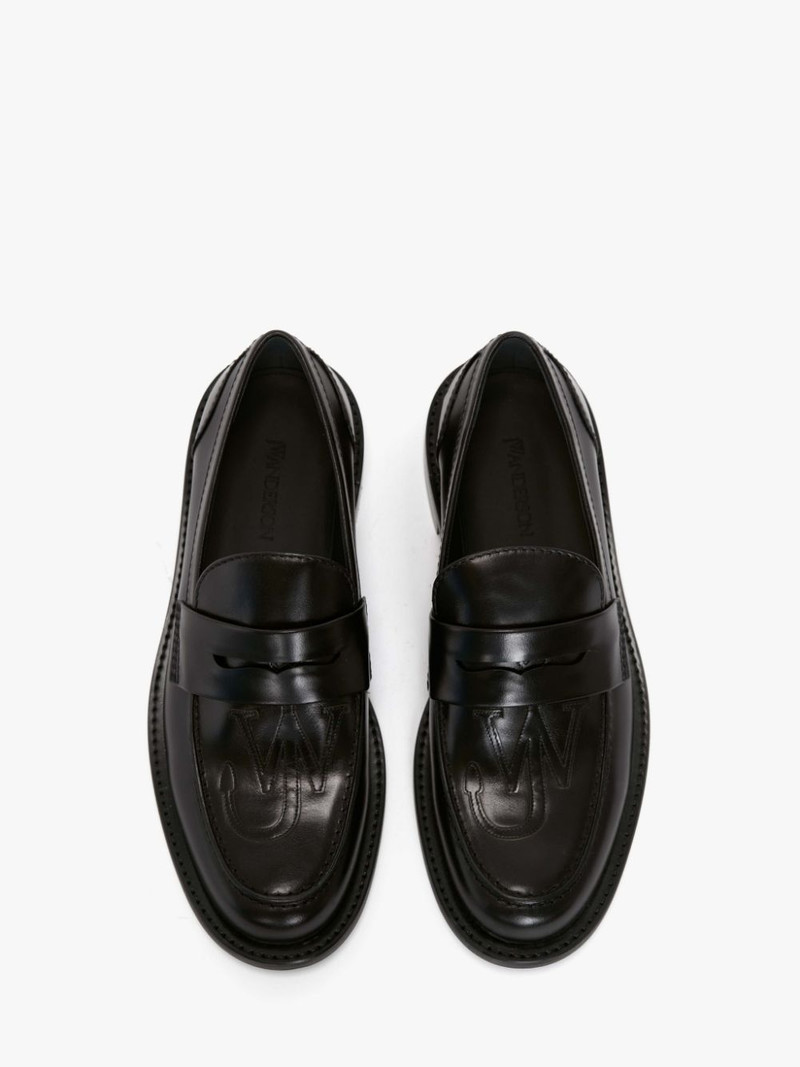 LEATHER MOCCASIN LOAFERS 4
