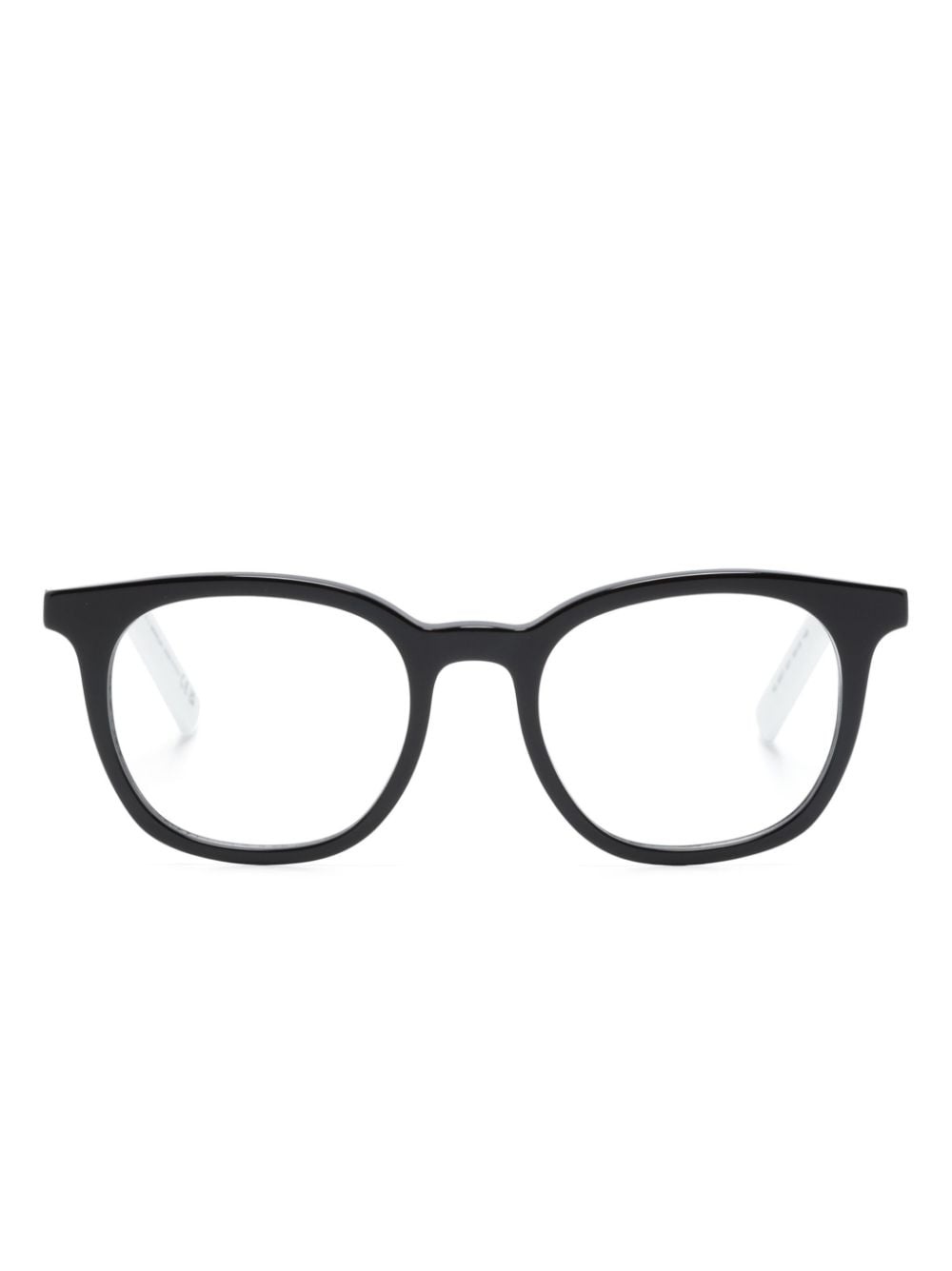 ML5207 two-tone square-frame glasses - 1