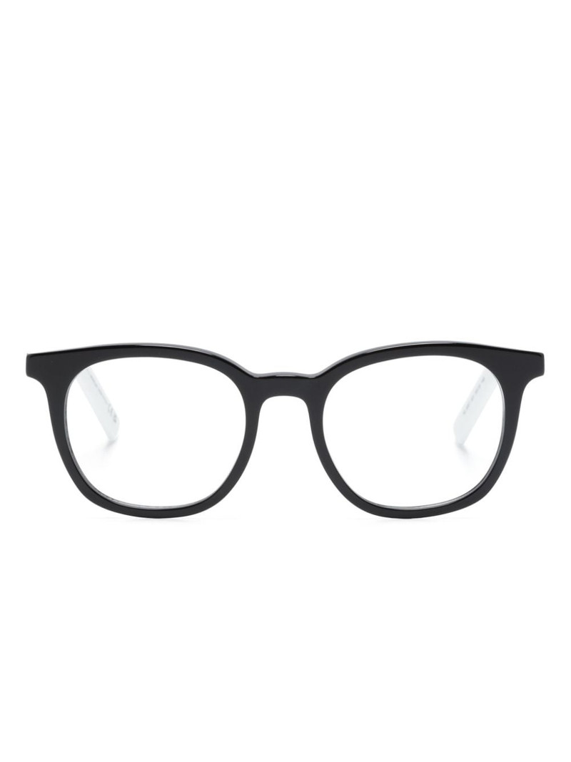 ML5207 two-tone square-frame glasses 1