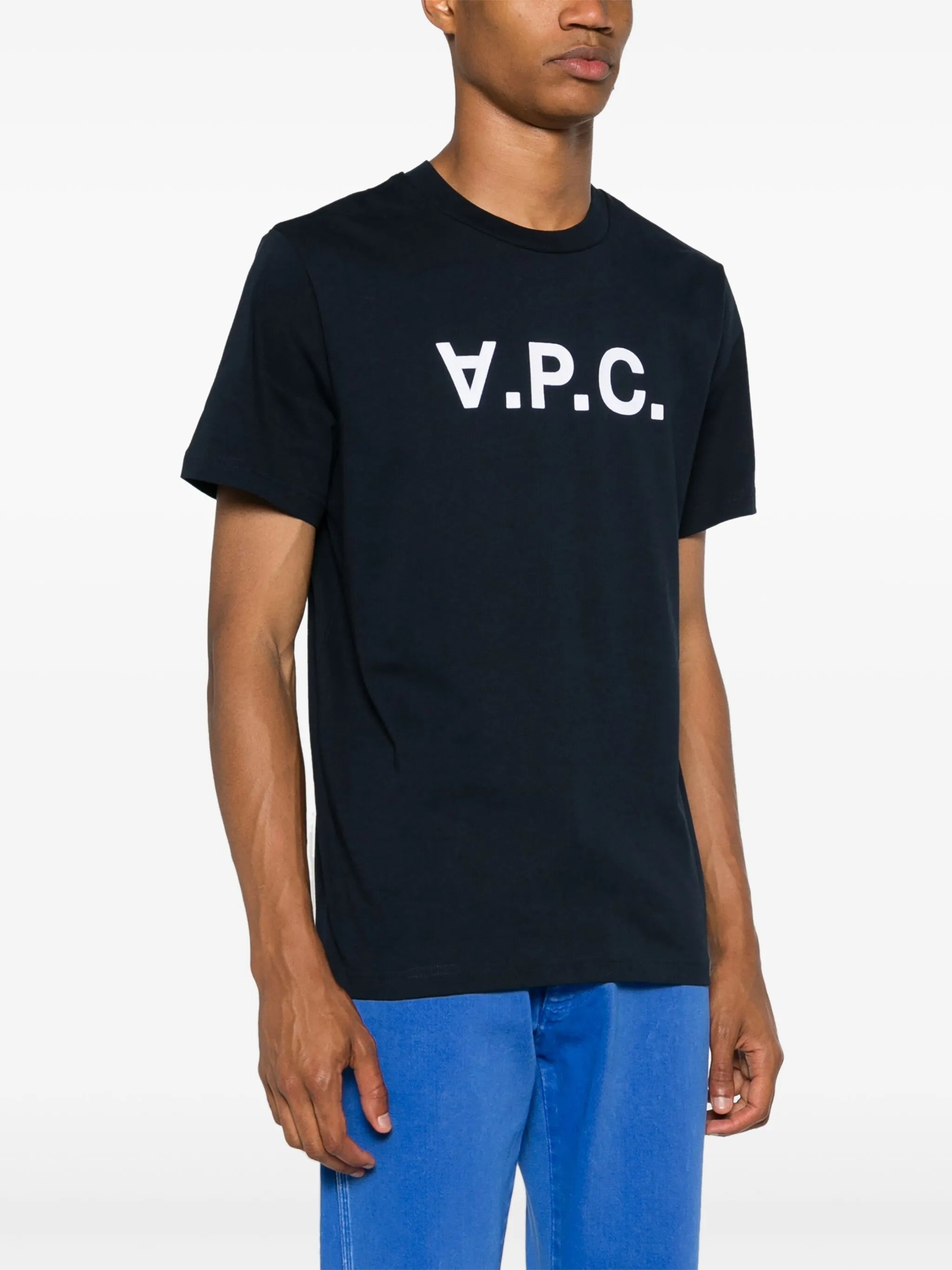 Flocked-logo Cotton T-shirt - 6