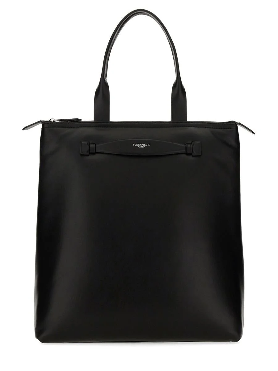 Dolce & Gabbana Leather Shopping Bag - 1