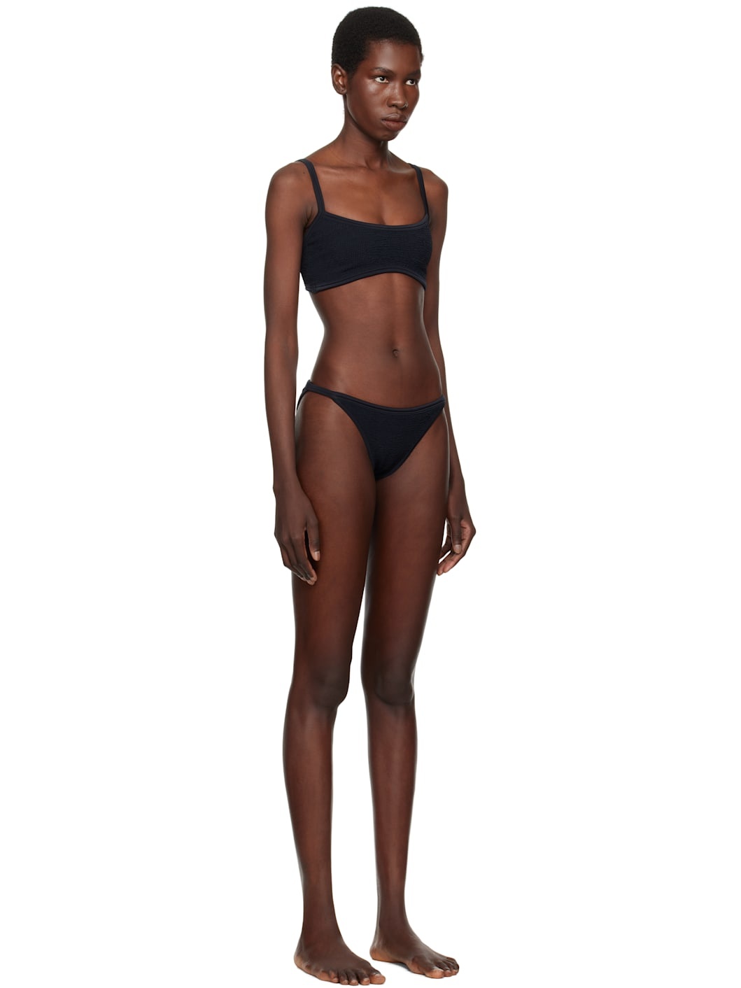 Black Tyler Tonal Bikini - 2