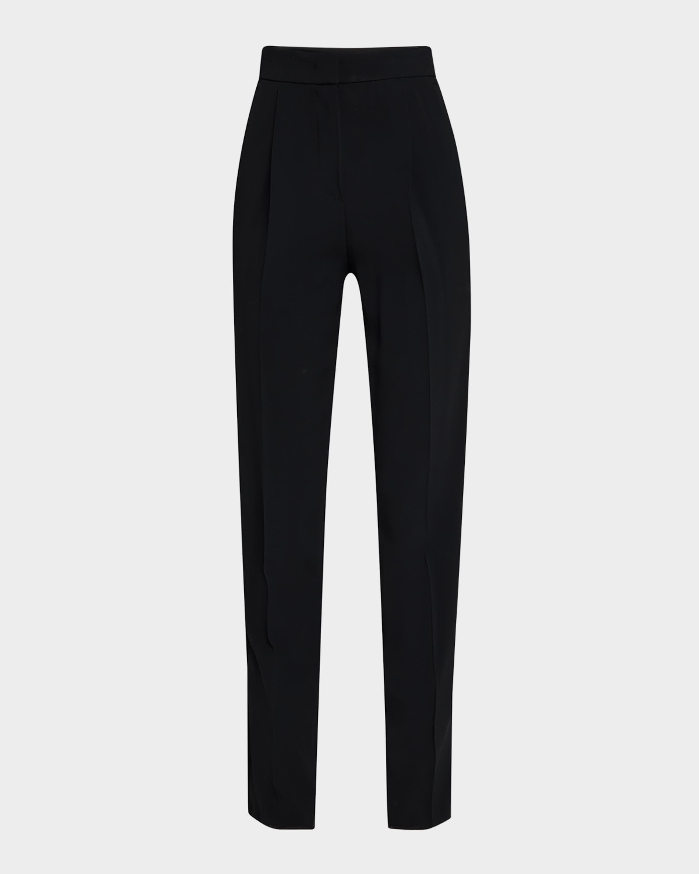 Essentials Pleated Tapered Trousers - 1