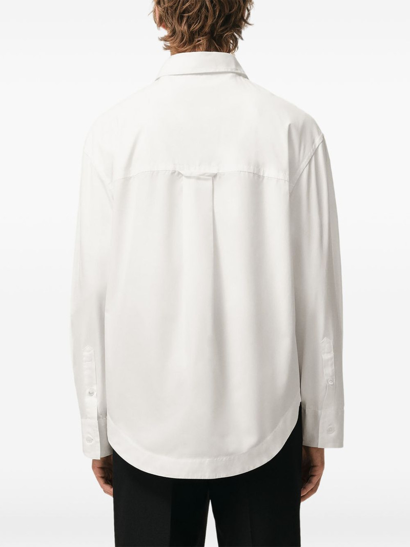 Ami De Coeur wide-fit pocket shirt 4