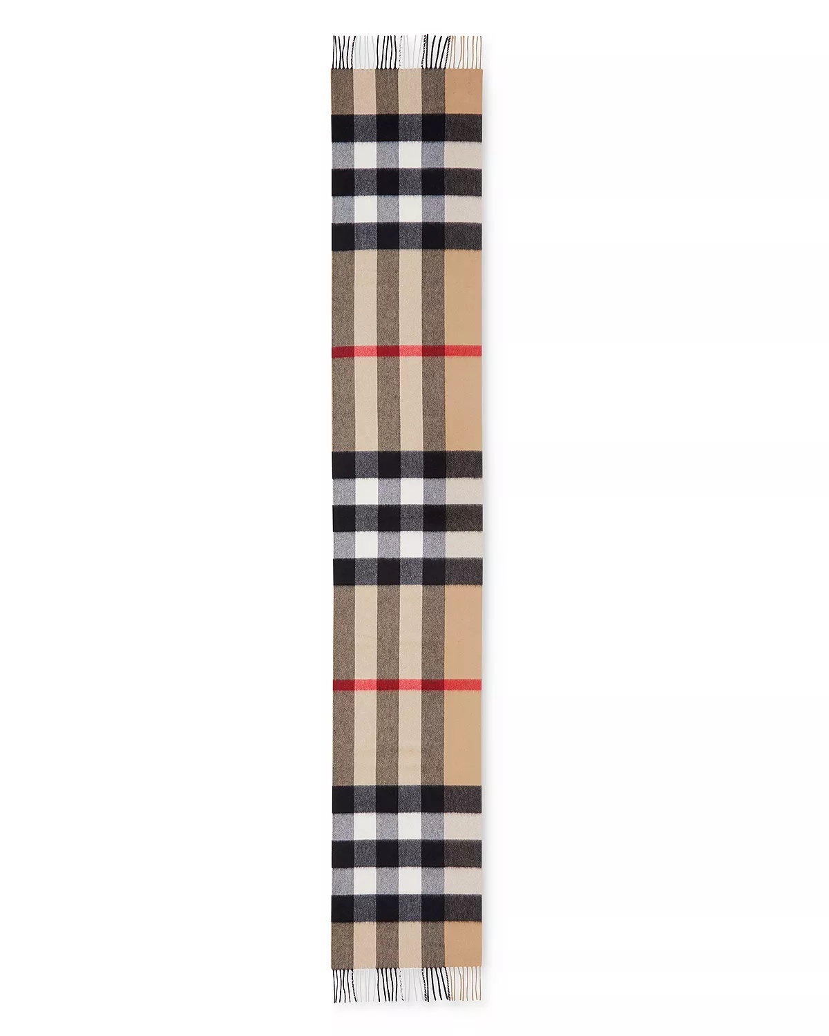 Half Mega Check Scarf - 3