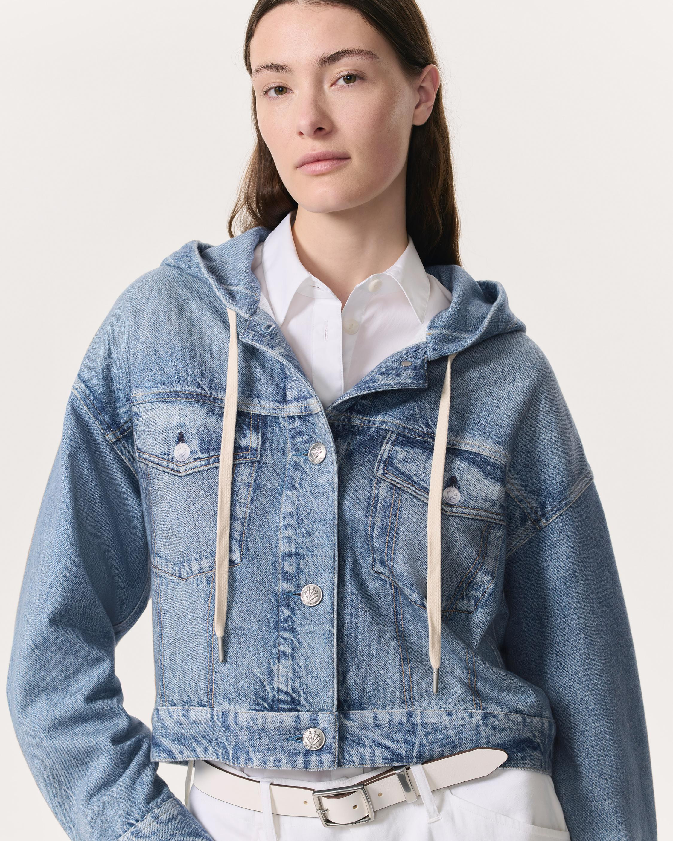 Miramar Terry Trucker Hoodie
Cotton Terry - 3