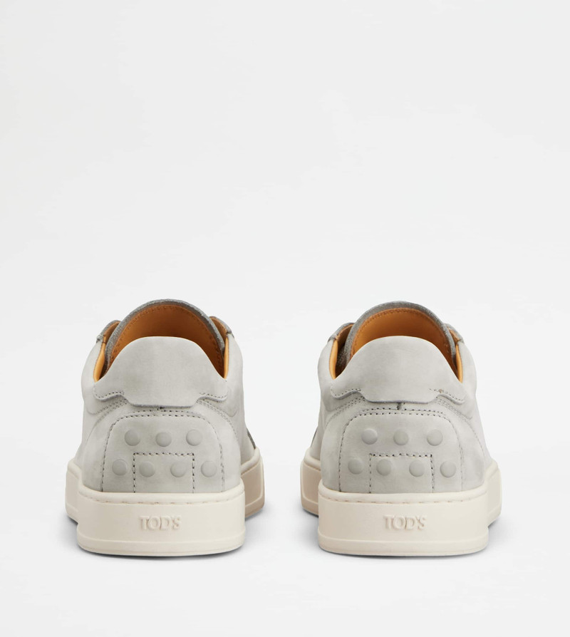 Tod's SNEAKERS IN NUBUCK - GREY outlook