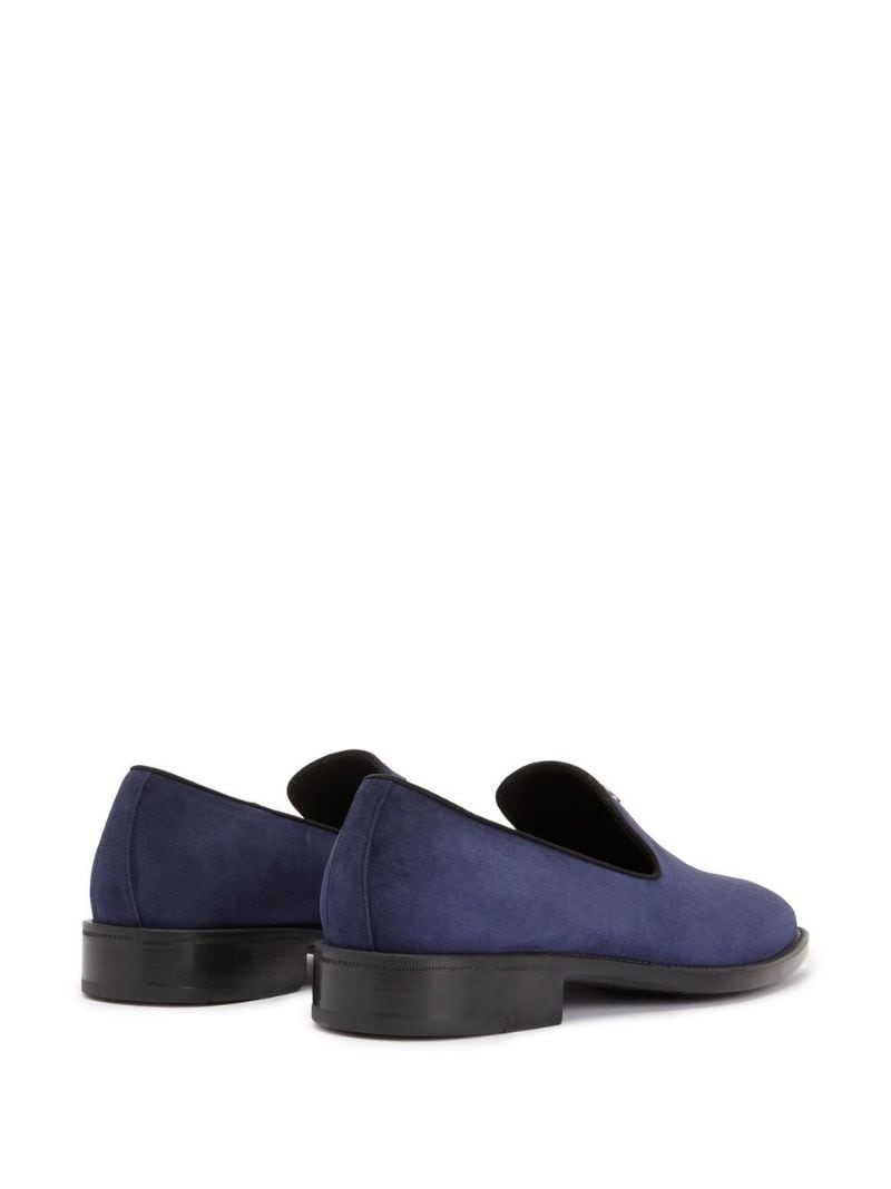 Imrham logo-plaque suede loafers - 5