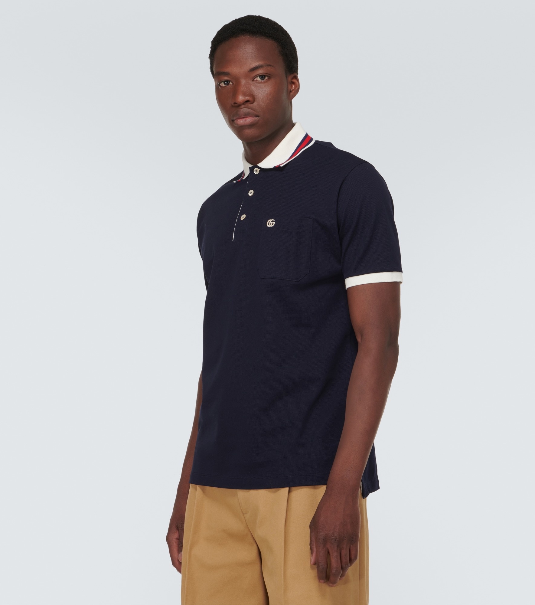 Barocco Cotton Piqué Polo